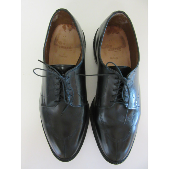 ALLEN EDMONDS Walton Black Leather 13 Split Toe Oxford Lace Up Dress Shoes USA main image 6